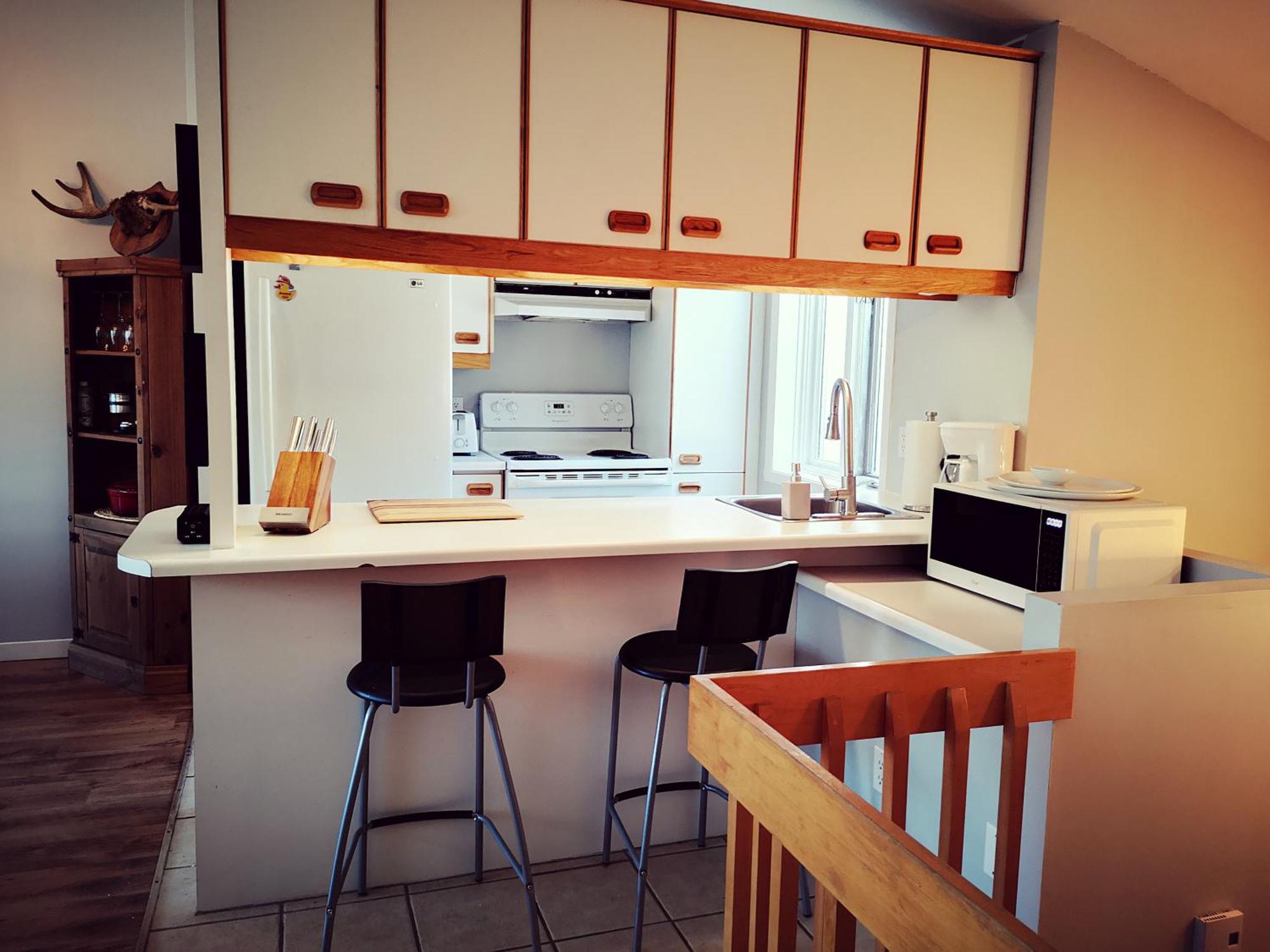 Condo Sur 2 Niveaux Avec Magnifique Vue Sur La Montagne สโตนแฮม ภายนอก รูปภาพ